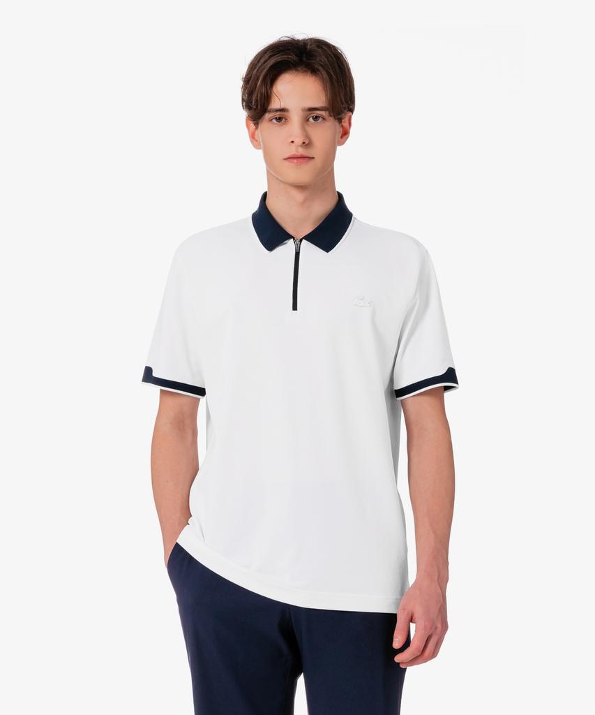 LACOSTE Men'S Half-Zip Polo Shirt Dh419E-56G 001