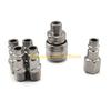 F26C 10pcs Versatile Air Compressor Fittings Male/Female Thread Quick Release Connector Set Convenient Air Line Connectors