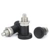 M12/M16 Fine Thread Stainless/Carbon Steel Locking And Positioning Index Bolts KST216 Three Colors Plastic Knob Indexing Plungers