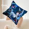 Hoshimi Miyabi Zenless Zone Zero Kissenbezug Sofa Dekorativ Zuhause Doppelseitiger Druck Plüsch Überwurf Kissenbezüge Kissen Dekor