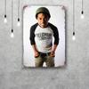 Chance the Rapper Classic Poster Rusty Metal Plaque Retro Decorative Plate Bar Man Cave Garage Club Metal Sign Wall Decoration