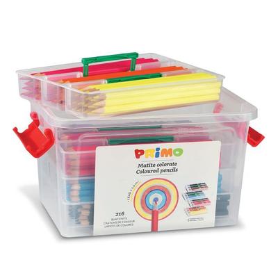 Coloring Pencils - PRIMO - P507MAT216 - Ages 3 and Up - Mixed - Wide Variety of Colors