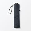 MUJI Folding Umbrella for Sun and Unisex 60cm Rib Length Rain, Adult, DEA53A5A, Black,