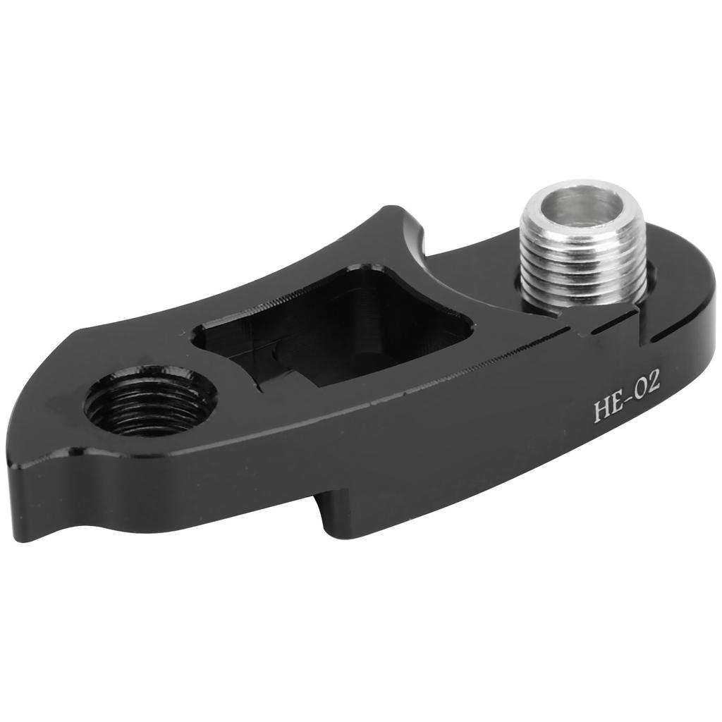 Mountain Bike Rear Derailleur Hanger Bicycle Aluminum Alloy Tail Hook Extender AccessoryBlack