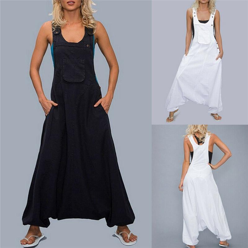 Buy Women Strappy Bib Jumpsuits Cargo 
