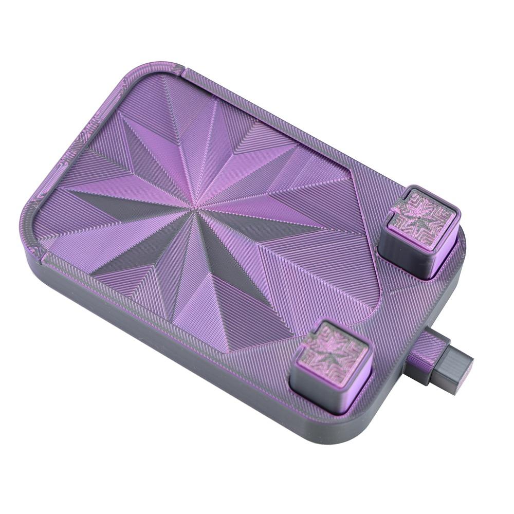 DIY Craft Diamond Painting Tray with Lid Beading Plates Storage Flip Drill Tray Multi Functional Embroidery Drill Storage Box