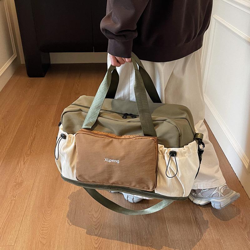 Can accommodate short-distance travel bags Women's large-capacity business travel boarding bags Hand luggage bags Dry and wet separation fitness bags