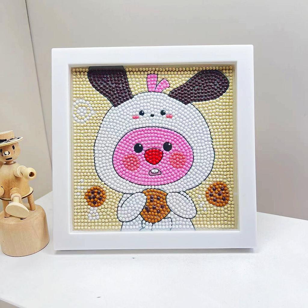 Children'S Diamond Painting Handmade Diy Masonry Painting Cartoon Diamond Sticker Bedroom Living Room Decorative Painting Photo Frame