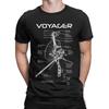 Magliette da uomo del Programma Voyager Interstellare 100% Cotone Top Hipster Manica Corta Girocollo Maglietta Idea Regalo T-Shirt