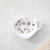 Set di Piatti in Ceramica Dipinti a Mano: Piatti per Gioielli, Salse e Condimenti con Spedizione Gratuita