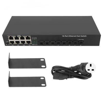 Przełącznik Gigabit Ethernet 16 Portów CAT5e CAT6 10 100 1000M Automatyczna Negocjacja Przełącznik Sieci Komputerowej