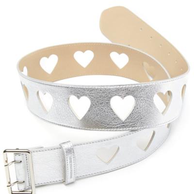 CINTURÓN CORAZÓN MÁS QUE PARAÍSO / PLATA