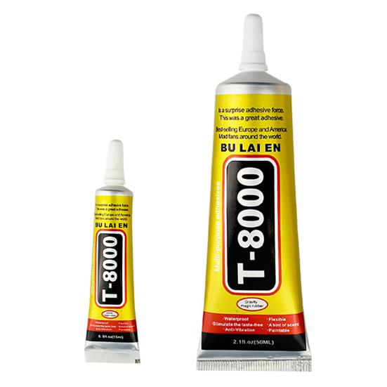 15/50ml T8000 High Viscosity Phone Screen Frame Repair Glue Adhesive Liquid