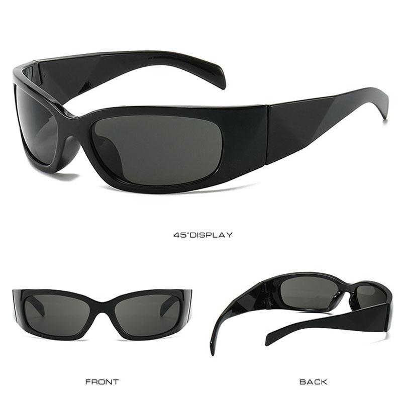 Y2K Luxury Designer Sunglasses Women Men Vintage Punk Sexy UV400 Protection Sport Goggle Shades Outdoor Fashion