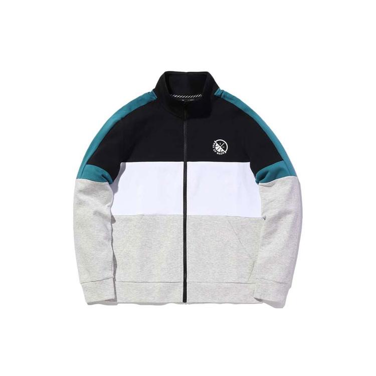 Куртки Li Ning Мужские Многоцветные С воротником-стойкой Умеренные Другие AWDQ561-1 M