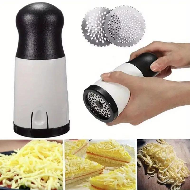 2 In 1 Stainless Steel Manual Rotary Cheese and Chocolate Grater Cheese Grater Handheld Grater Cheese Grater