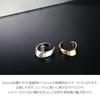 [Shinjuku Gin no Kura] NARRATIVEPLATOON Streamline Ear Cuff, Silver, 1 Piece, Single Ear, 925 Sterling Silver, Narrative Platoon Gold