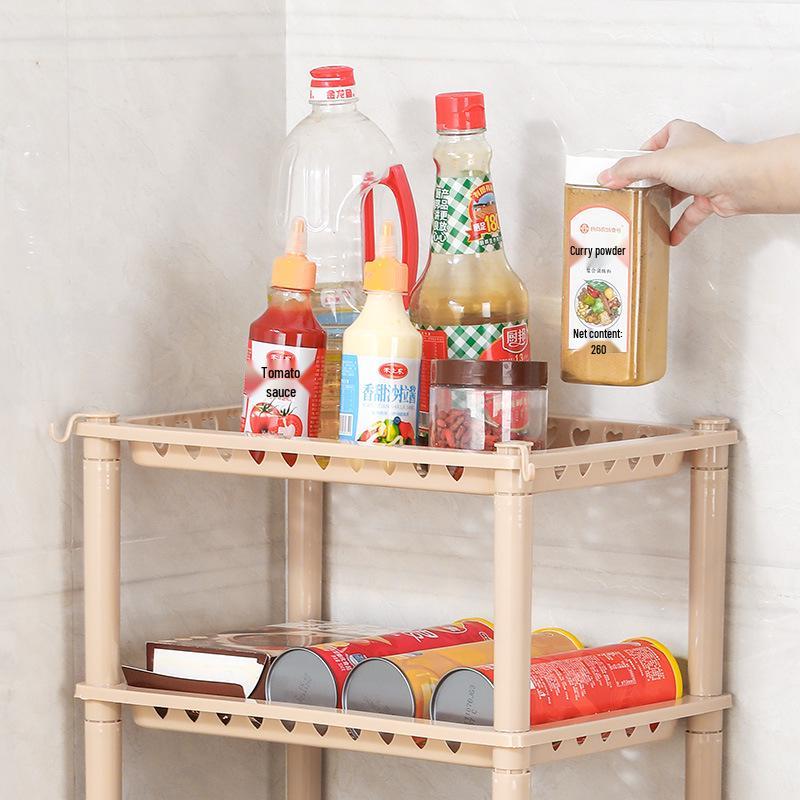 Multi-layer Storage Rack for Kitchen and Bathroom