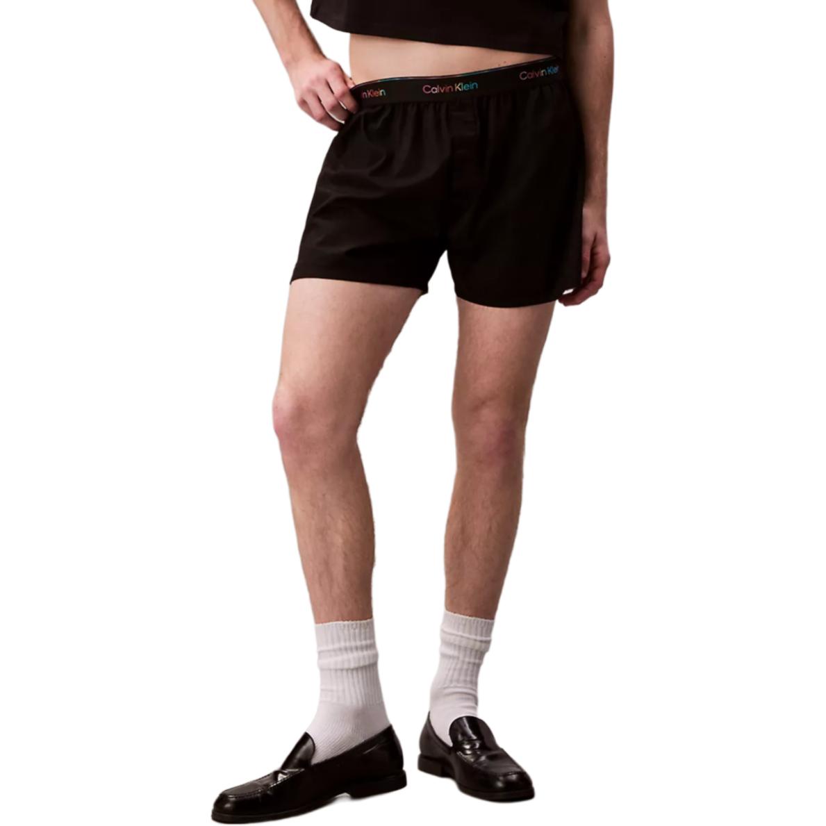 

Calvin Klein Минималистичные Удобные Хлопковые Универсальные Повседневные Шорты Мужские шорты NM2879-UB1 L