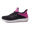 Adidas Bounce Soft And Comfortable Slip Resistant Abrasion Resistant Low top Running Shoes Women's Black AQ3589