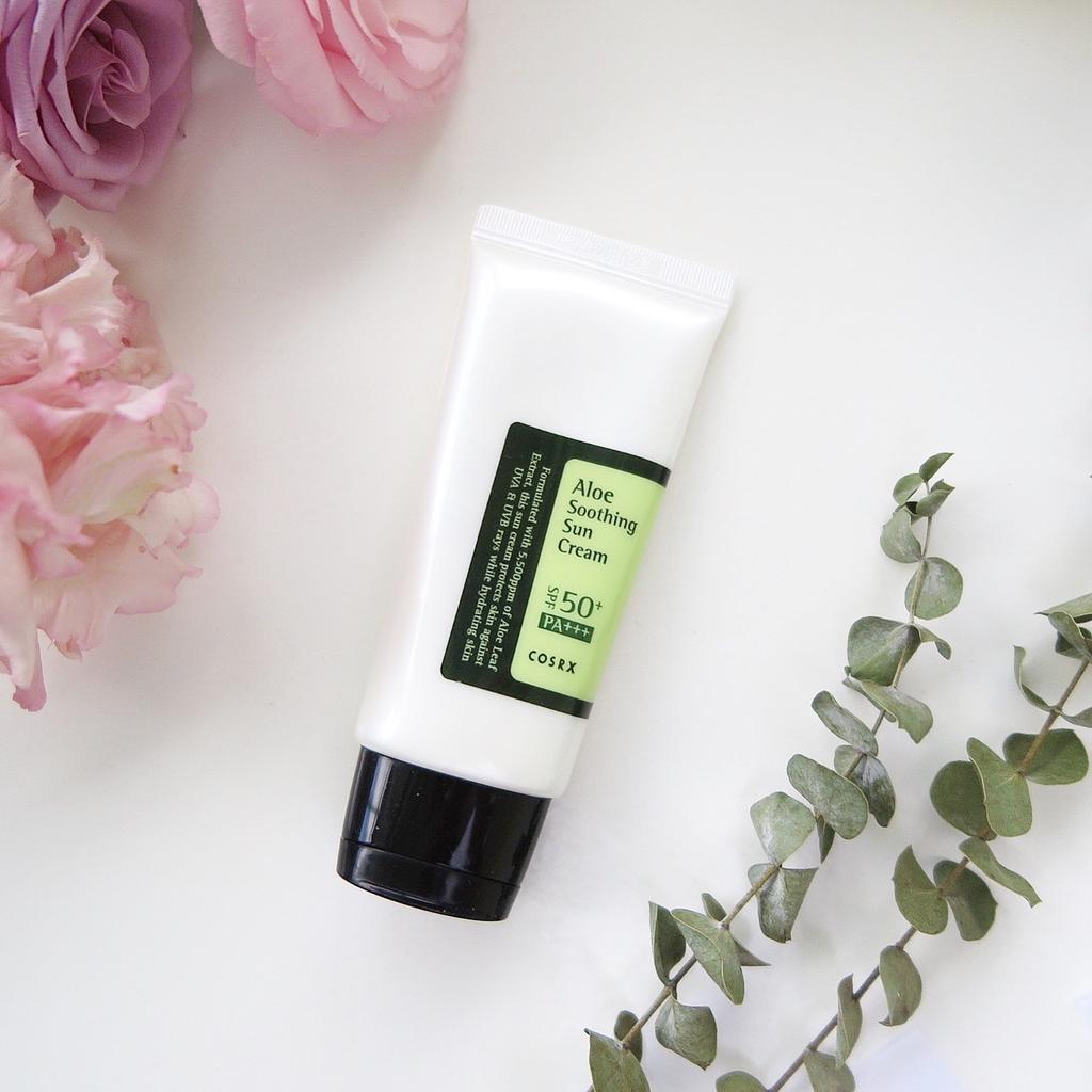 COSRX] Aloe Soothing Sun Cream SPF50 