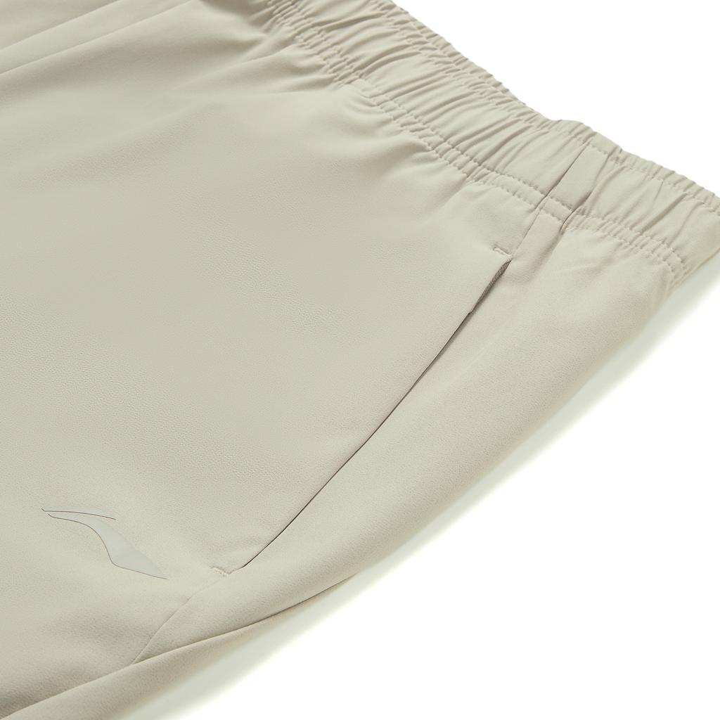 Li Ning Fitness Series Brand Logo Stitched Sports Casual Long Pants Men bottoms AYKW863-3