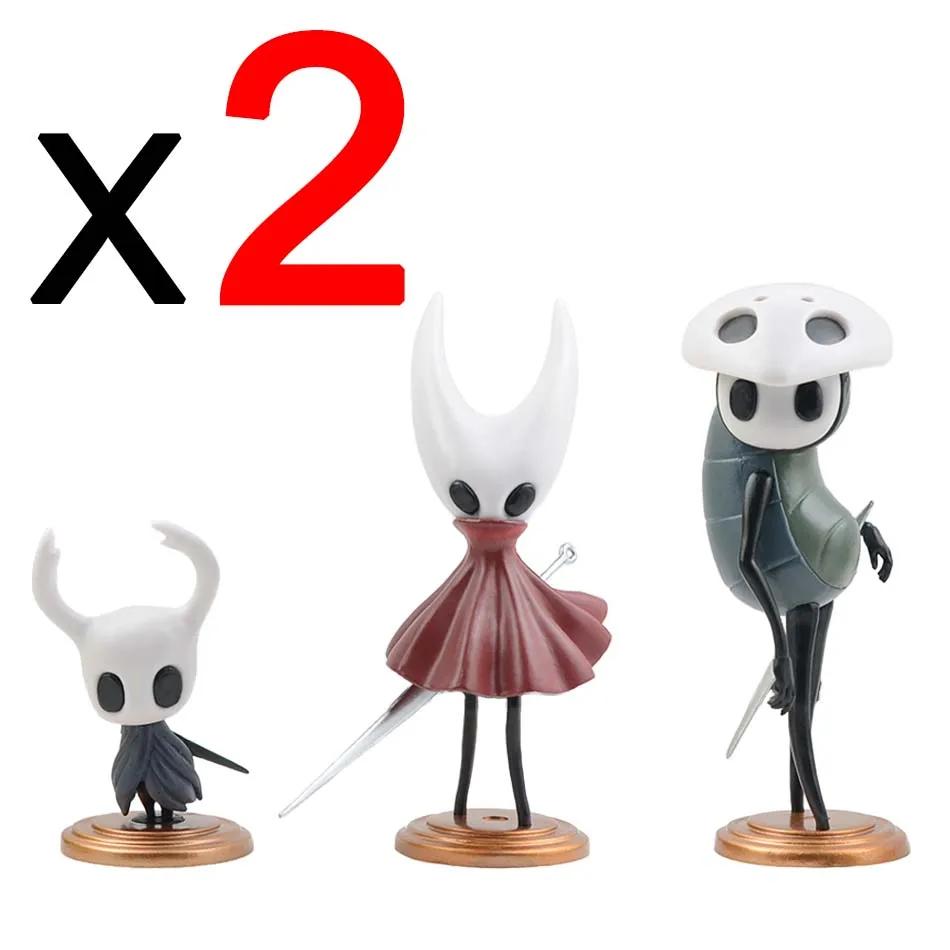 Non-Toxic 11.11 Aixlan Hollow Knight Figure 3Pcs Set Game Hollow Knight Pvc Action Figure Amine Birthday Gift Collectible Figurine
