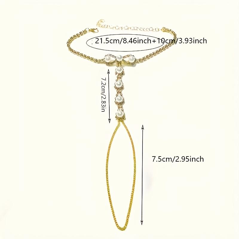 1pc of Bohemian Style Minimalist Design Women's Ankle Bracelet