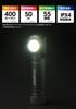 Energizer LED Hybrid Mini Torch Rechargeable and Brightness 400 Run Time 55 HDHRL8 Light, Battery-Operated (Maximum Lumens/Maximum Hours), Silver,