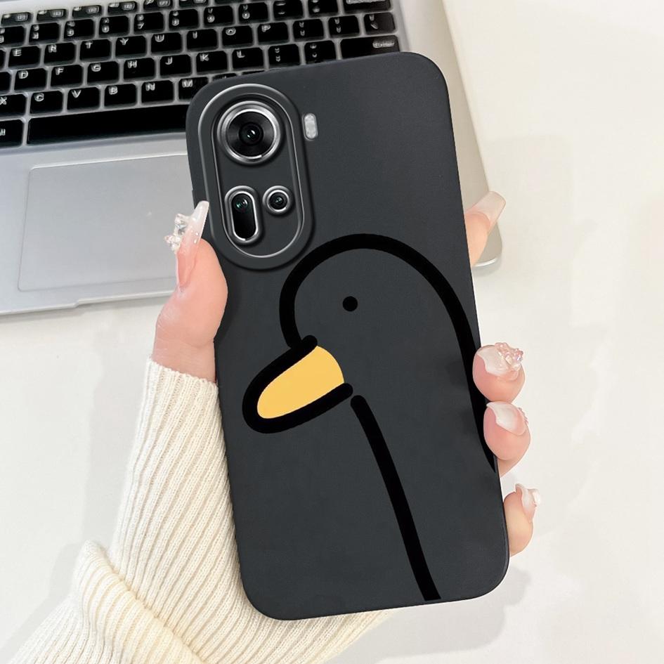 For OPPO Reno 11 5G Case CPH2599 Cover Lovely Panda Camera Protection Soft Silicon Phone Case For OPPO Reno11 Pro Reno 11F Coque
