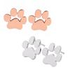 Women Fashion Dog Cat Palm Paw Ear Stud Earrings Party Jewelry Accessories Gift