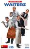 MiniArt 1/35 Scale Waiter Figures (Set of 4) Plastic Model Kit MA38052