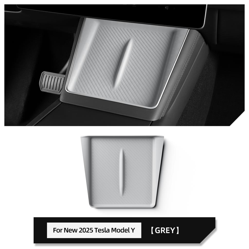 LUCKEASY for Tesla Model Y Juniper/Launch 2026 2026 Anti-skid Pad Wireless Charging Pad Car Phone Non-slip Mat Protective Pad