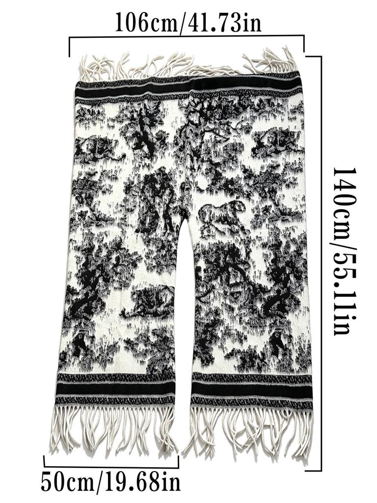 Bohemian Ethnic Shawl for Women's Tibet Travel & Photography