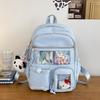School bag Japanese two-dimensional girl pain bag backpack high value ins college large-capacity backpack college student backpack