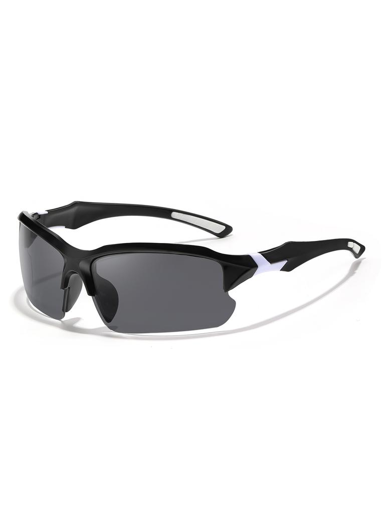 Mode Angeln Halbrand Sonnenbrille Herren und Damen Outdoor Sport Design Brillen Reise Fahren Camping Schutzbrillen Festival Geschenk