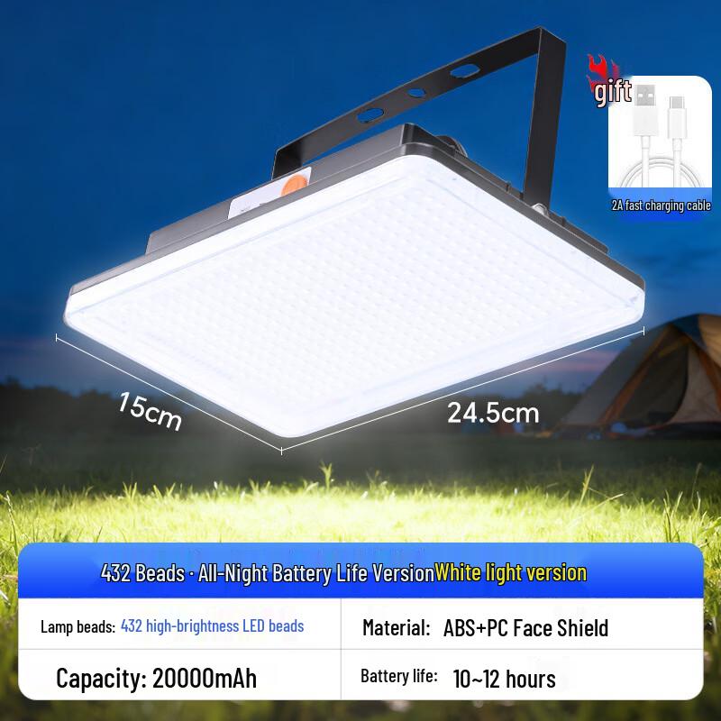 Lishi Portable Outdoor LED Camping and Stall Light