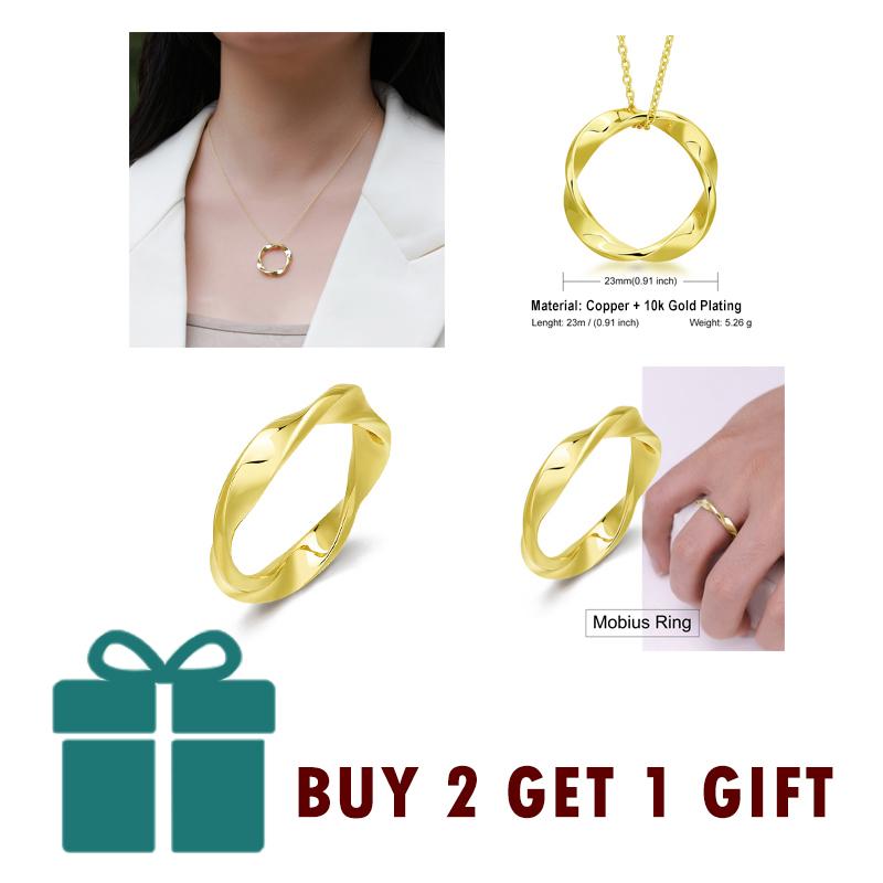 WES   CopperKite Cut Natural Moss Agate Gold Ring Sets For Woman Wedding Bridal Set Valentine Gift Jewelry