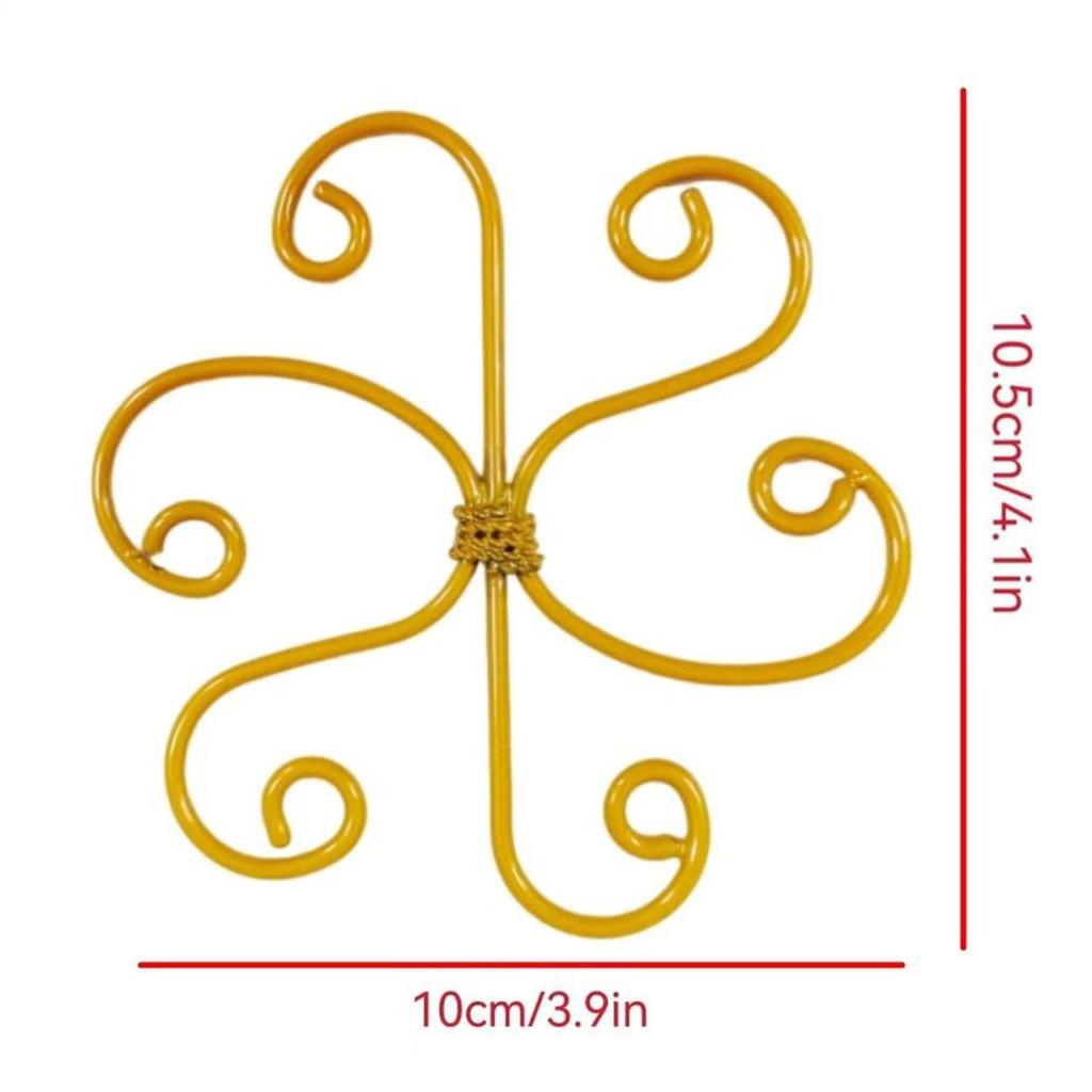 Plant Stem Support Climbing Houseplant Stem Supports 6 Pieces Metal Stabilizers For Houseplant Bonsai Monstera Indoor Outdoor