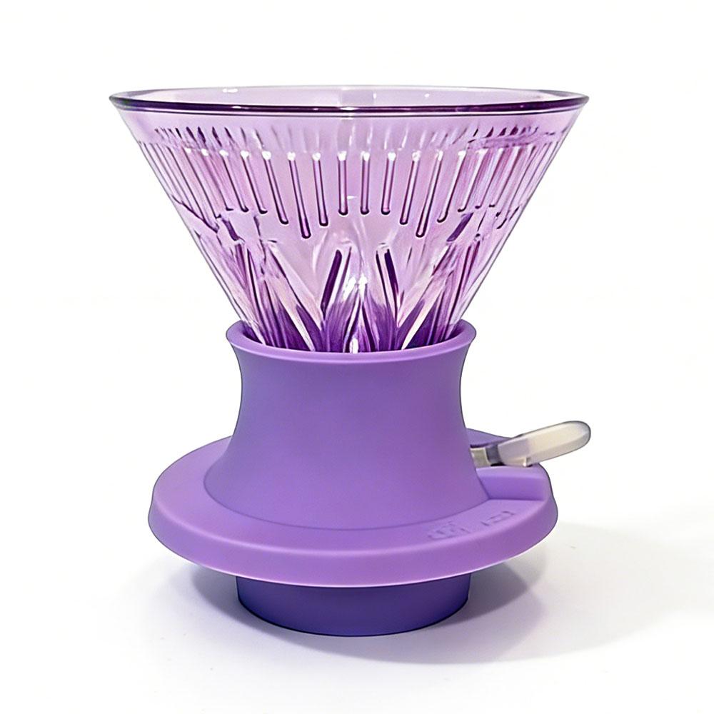 YRP Coffee Filter Cup reusable drip-type hand-brewed coffee filter paper immersion filter pot v-shaped switch funnel tools