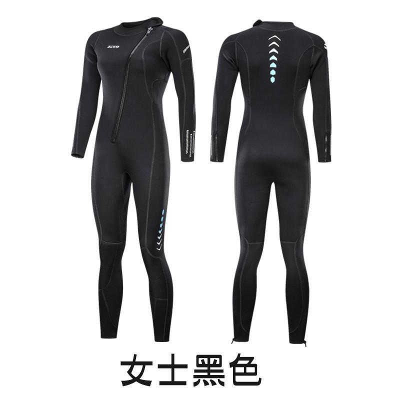3mm Neoprene Wetsuit Men Women Full Body Warm Surfing Diving Snorkeling Winter Swimming Suit