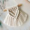 Bohemia Handwoven Macrame Tapestry with Tassels Bedroom Living Room Hanging Decorations Farmhouse Decoration Accessories