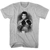 Muhammad Ali - Black & White Pose - Short Sleeve - Heather - - Children's T-shirt