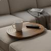 Table d'accoudoir de canapé en bois Pliable Plateau d'espace Gain de place Pliant pour