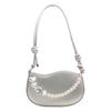 New Chinese Beaded Handbag Women's 2025 New Versatile Trend Niche Design Chain Messenger Bag Bucket Bag