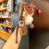 Maillard Style Star Mushroom Handbag Pendant Beautiful Hanging Rope Bag Decoration Super Cute And Fashionable Bag Accessory
