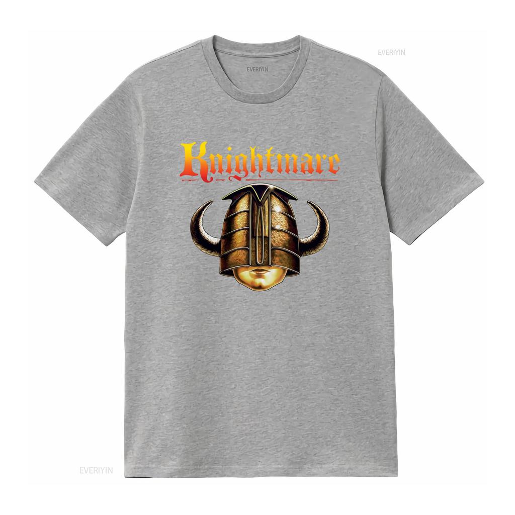 Knightmare TV Show David Rowe Justice Helmet Logo Officially Licensed T Shirt vintage Washed Unisex Top For Everyday Wear