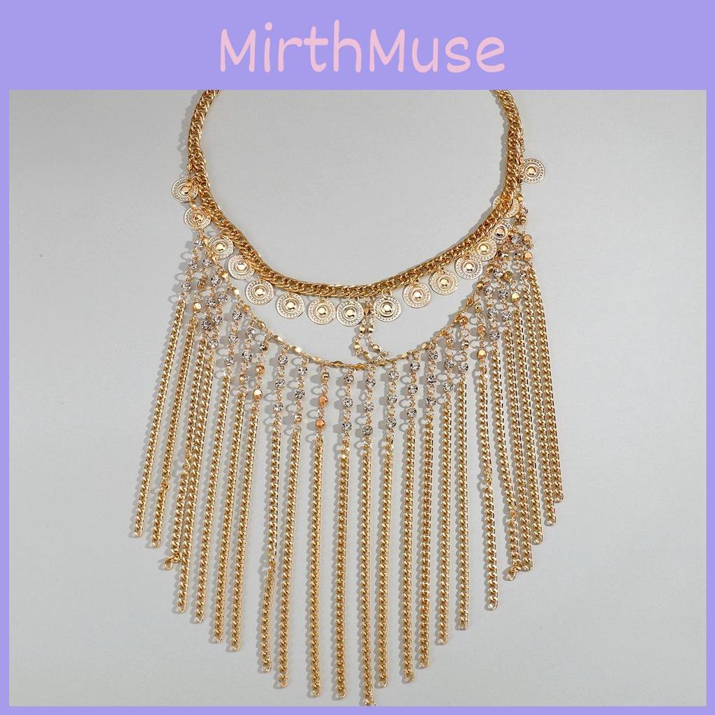 Stilvolle Kopfkette mit handgewebten Wasserkristall-Details für Partykleidung