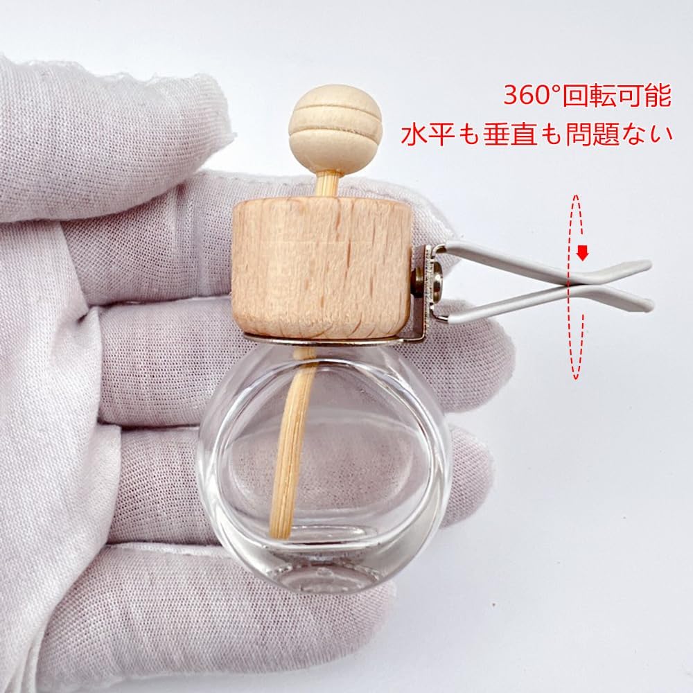 YFFSFDC Bottle Aroma Hanging Aroma Bottle with Lid Refill Decoration Car Entrance Home Car 2pcs