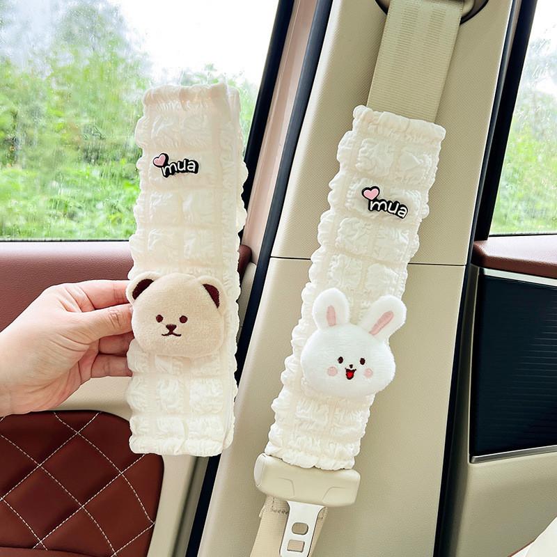 Soft Car Comfortable Seat Belt Shoulder Pads Cartoon Covers Character Design